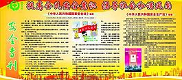 安全生產宣傳板圖片