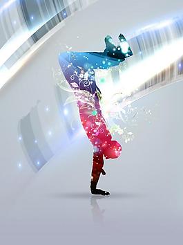 激情舞蹈音乐背景图片