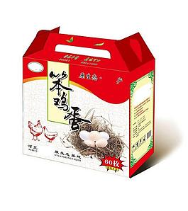笨雞蛋包裝（平面圖）圖片