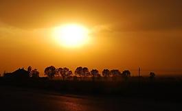 夕陽(yáng)圖片