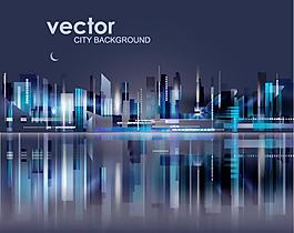 城市建筑夜景圖片