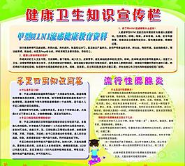 健康卫生知识宣传栏图片