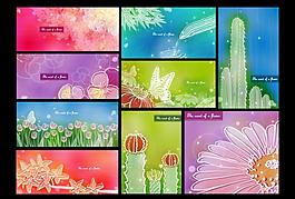 背景 花紋圖片