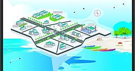 韓國未來海底城市規劃圖片