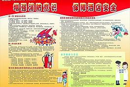 消防宣传栏图片