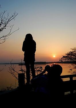 夕阳图片