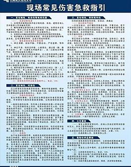 供電局 現場常見傷害急救指引圖片