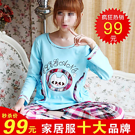 淘宝家居服直通车主图