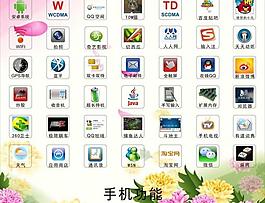 手機功能圖標圖片