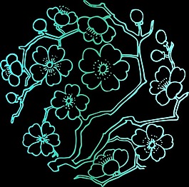 梅花花纹