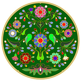 盤花紋
