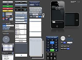 iphone手機界面圖片