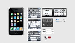 iphone手機界面圖片