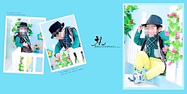 寶寶相冊模板