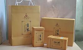 茶葉包裝設計（展開圖）圖片