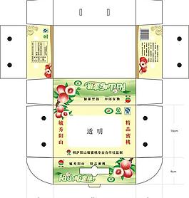 桃子包装图片