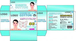化妝棉包裝圖片