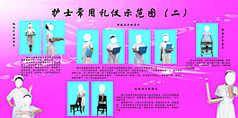 護士常用禮儀示范圖（二）
