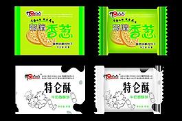 牛奶 香蔥餅干 （平面圖）圖片