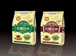 石碾小米包裝（平面圖）圖片