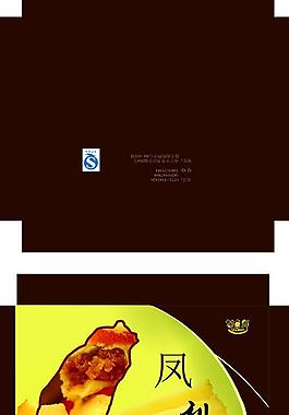 餅盒子包裝平面圖圖片