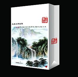 國(guó)畫(huà) 手提袋圖片