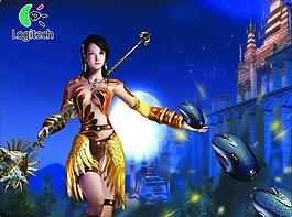美女英雄鼠標(biāo)墊圖片