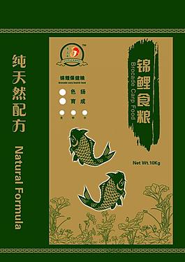 錦魚食糧包裝袋圖片