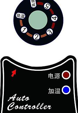 溫控器絲印圖片