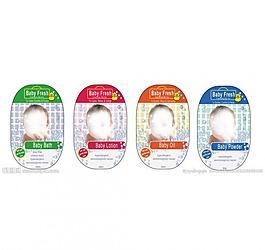 產品不干膠 廣告設計圖片