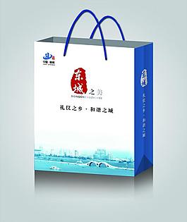 簡約手提袋（展開）圖片