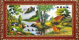 新款 風(fēng)景油畫(huà)圖片