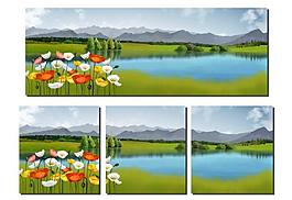 無(wú)框畫風(fēng)景（一）圖片