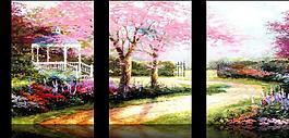 鄉(xiāng)村油畫(huà)高清圖圖片