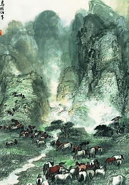 山間圖片
