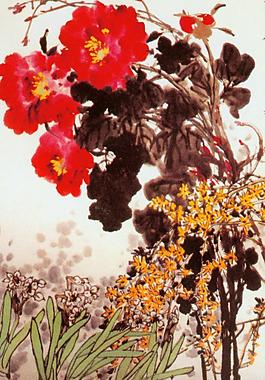 花景圖圖片