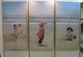 油画人物图片