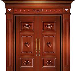 仿銅門圖片