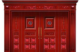 仿銅門圖片