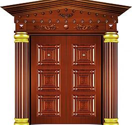 仿銅門圖片