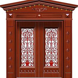 仿銅門圖片