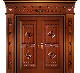 仿銅門圖片
