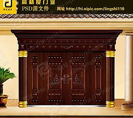 銅門（門為合層圖）圖片