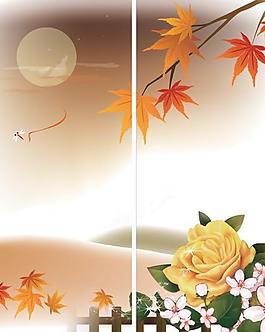 風景移門圖案圖片