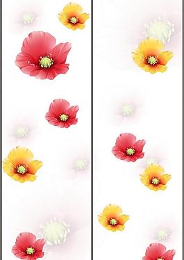 移門(mén)花朵圖片