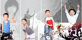 人物psd分層強(qiáng)化玻璃圖圖片