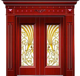 仿銅門圖片