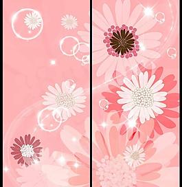 花朵移門圖片