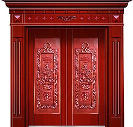 仿銅門圖片