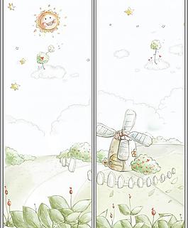 移門(mén)圖案圖片